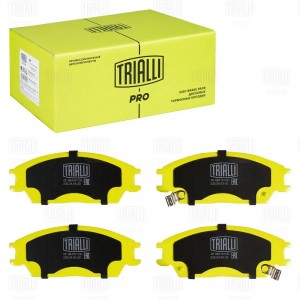 Колодки тормозные дисковые передние керамические PRO PF084101CR TRIALLI