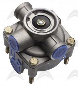 Клапан ускорительный RVI/ MAZ/ KMZ/ BUS , Вход 1 , 2 и 4 : M 22x1.5; VL0402128 ALON