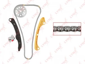 Комплект цепи ГРМ MITSUBISHI (дв.4A91) (1 цепь+башмак натяж+успокоит+натяж+1 зве TK-0067 LYNXAUTO