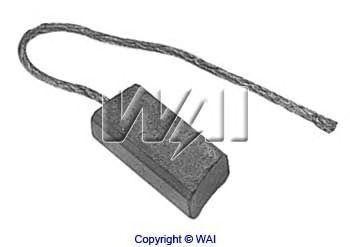 щетки генератора! Mitsubishi 8x5x18/16.5 12V\ Mazda, Mitsubishi, Nissan 38-8200 WAI