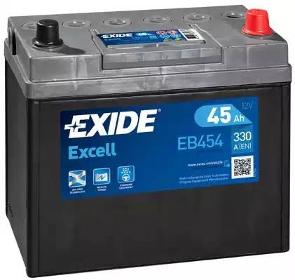 АКБ EXIDE Excell 12V 45Ah 300A 234x127x220 -+ EB454 EB454 EXIDE