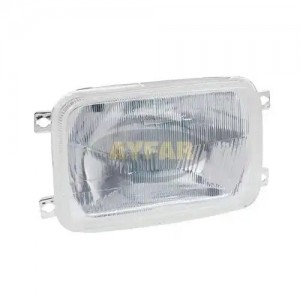 рассеиватель(стекло) фары !RH/LH прямоуг. Volvo FL6/7/10 F10/12/17 87г-> C11523 AYFAR