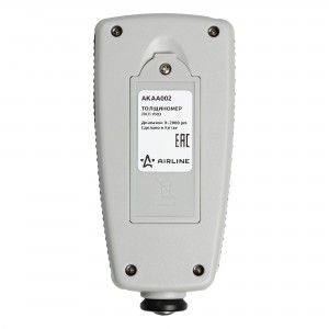 Толщиномер лакокрасочного покрытия 0-2000мкм в кейсе Pro AIRLINE AKAA002 AIRLINE