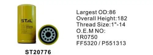 Топливный фильтр ST20776 ST20776 STAL