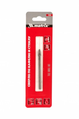 Сверло по стеклу и керамике 6.0мм MATRIX 72816 MATRIX