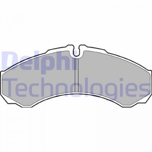LP1616 колодки дисковые п.+з. !\ Iveco Daily 89> LP1616 DELPHI