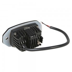 Фара светодиодная прямоугольная врезная 2LED, рассеянный свет, 10Вт, 110х57х58мм ALED039 AIRLINE