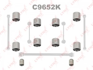 Комплект сайлентблоков тяг C9652K LYNXAUTO