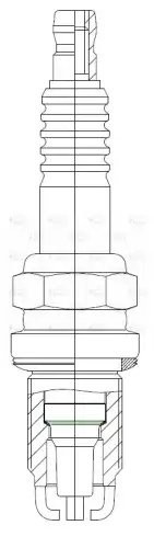 Свечи "STARTVOLT" для а/м ВАЗ 2112 (16 клап.) (з. 1 мм) 3-х электродн. с резисто VSP 0111 START VOLT
