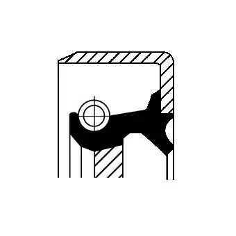 Сальник ВАЗ-2101,2121 РЗМ CORTECO 12011293B CORTECO