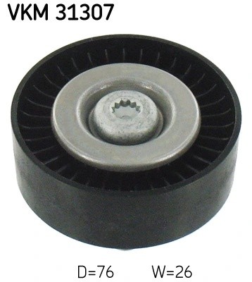 ролик обводной ремня НО! Audi A3/A4/A6/A8/Q5/Q7 2.8/3.0TFSI 08> VKM31307 SKF