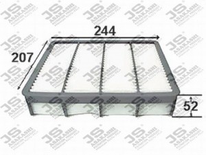 фильтр воздушный!\Toyota 4-Runner/Land Cruiser 3.4i 24V 96> A173J JS ASAKASHI