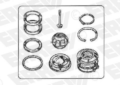р/к V-обр. тяги !(мп) (центр) d90 \MAN,Volvo,DAF 730240 ERREVI