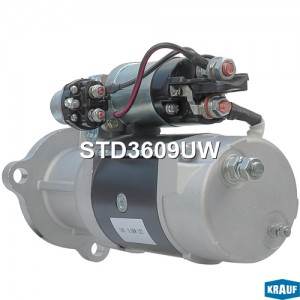 Стартер MERCEDES Actros,Atego,Axor КАМАЗ-5490 (24V,6.2кВт,12 зубьев) KRAUF STD3609UW KRAUF