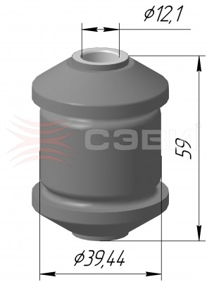 Сайлентблок переднего рычага 1222-4040 SEVI
