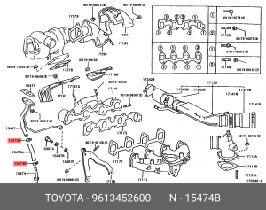 Хомут пыльника тяги рулевой 96134-52600 96134-52600 TOYOTA