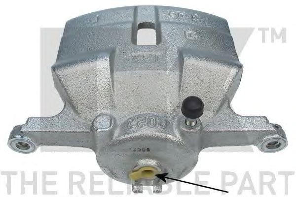 суппорт тормозной передний правый! Akebono d60\ Nissan Qashqai/X-Trail II 1.6-2. 2122162 NK
