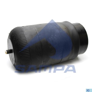 Пневморессора MERCEDES (металлический стакан) (1 шп.-шт. M16/24х1.5мм) SAMPA SP554838K03 SAMPA