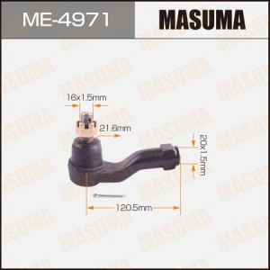 наконечник рулевой наружный!\ Nissan Caravan/Urvan E25 01> ME-4971 MASUMA