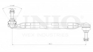 Стойка стабилизатора передняя SSP-50031 UNIO