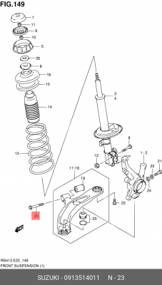 09135-14011 09135-14011-000 09135-14011 SUZUKI