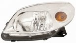 фара левая! Renault Sandero 10> 5511170LLDEM1 DEPO