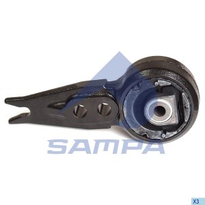 Сайлентблок RENAULT Midlum кабины передний (с кронштейном) SAMPA 080287 SAMPA