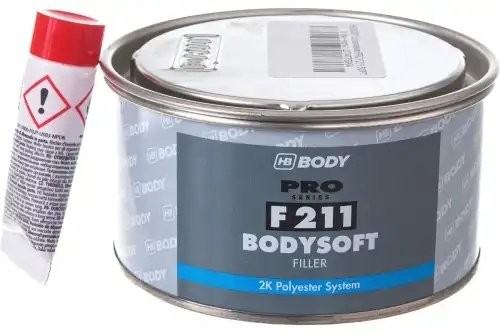Шпатлевка полиэфирная SOFT 211 0.38кг BODY 2112300050 HB BODY