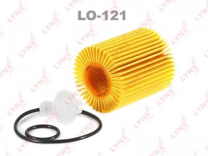 Фильтр масляный подходит для TOYOTA Auris 2.0D 07/Avensis 2.0D-2.2D 05/Rav 4 2.2 LO-121 LYNXAUTO