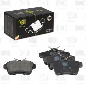 Колодки торм. Citroen C4 (10-)/DS4 (11-)/DS5 (12-)/Peugeot 3008 (09-) диск. зад. PF 4027 TRIALLI