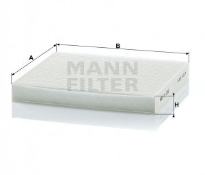 Фильтр салонный CU2362 CU2362 MANN FILTER