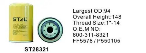Фильтр топливный ST28321 STAL ST28321 STAL