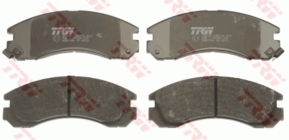 Колодки тормозные MITSUBISHI Outlander (03-), Pajero (00-), Pajero Sport (98-) п GDB1126 TRW