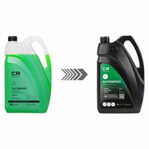 Антифриз зеленый -40C 5л/5.36кг MAZDA/MITSUBISHI/SLLC P-OAT флуоресцентный CARVI L2018074 CARVILLE RACING
