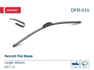 Щетка стеклоочистителя 650мм бескаркасная DFR010 DFR010 DENSO