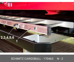 КРЕПЛЕНИЕ ЛЕСТНИЦЫ 170463 SCHMITZ CARGOBULL