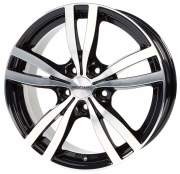 Dezent TC dark 17.0 / 7.0J PCD 5x114.30 ET 40.00 ЦО 67.10 Литой / Черный с полир PCZTTCY0BP40 DEZENT