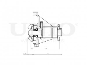Помпа водяная WAP-10045 UNIO