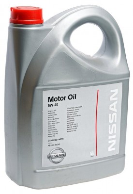 Масло моторное синтетическое NISSAN Motor Oil 5W-40 5л (KE900-90042) KE900-90042 KE900-90042-R NISSAN