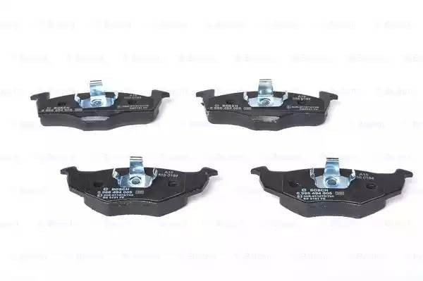 Колодки тормозные VW Polo,Lupo SKODA Fabia (1.0/1.6/1.9 D) передние (4шт.) BOSCH 0 986 494 005 BOSCH