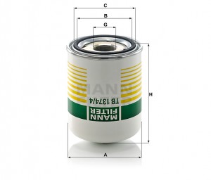 Фильтр влагоотделителя M 42×1,5 20 бар TB 1374/4 X MANN FILTER