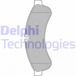 LP2063 колодки дисковые з. !\ Iveco Daily III 35/40/45/50/60/65 06> LP2063 DELPHI