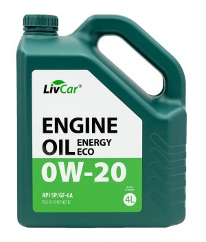 Масло моторное LIVCAR Engine Oil ENERGY ECO 0W-20 API SP/GF-6A (4л) LC1550020-00 LC1550020004 LIVCAR