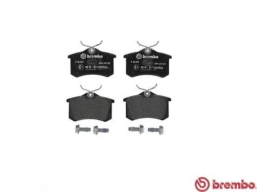 Колодки тормозные P68024 P68024 BREMBO