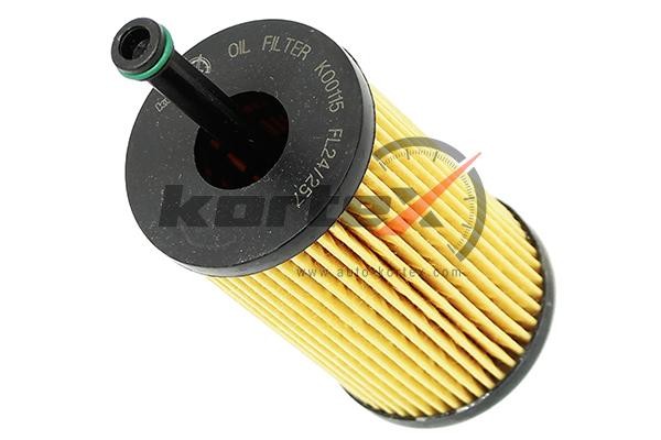 Фильтр масляный PEUGEOT 206306307PARTNERCITROEN C2C3 KO0115 KO0115 KORTEX