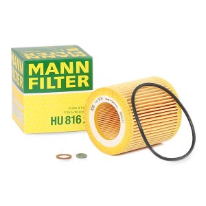 Фильтр масляный BMW 320-335 F30, 523-535 E60/F10 HU816x HU816X MANN FILTER
