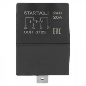 Реле 20А 24В без кронштейна SCR 0703 START VOLT