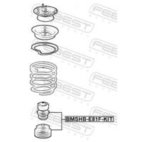 ПЫЛЬНИК ПЕРЕДНЕГО АМОРТИЗАТОРА С ОТБОЙНИКОМ КОМПЛЕКТ BMSHB-E81F-KIT BMSHBE81FKIT FEBEST