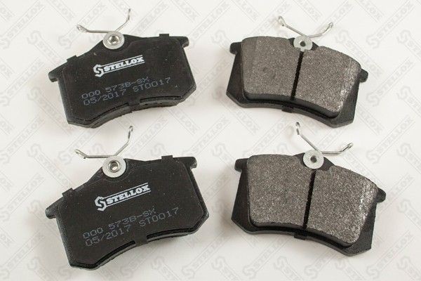 колодки дисковые задние!\ Renault Clio/Megane, Peugeot 207/208 1.2-2.0i/1.5-2.0D 000-573B-SX STELLOX