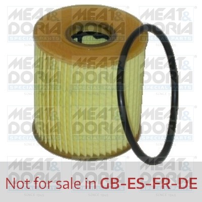 Фильтр масляный MINI (R56) MEAT&DORIA 14084 MEAT DORIA